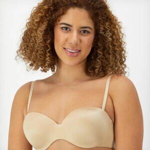 Maidenform Full Coverage Strapless Underwire Bra 40C